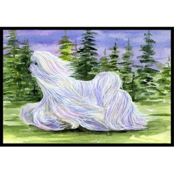 Carolines Treasures Carolines Treasures SS8453MAT 18 x 27 in. Maltese Indoor Outdoor Doormat SS8453MAT - main